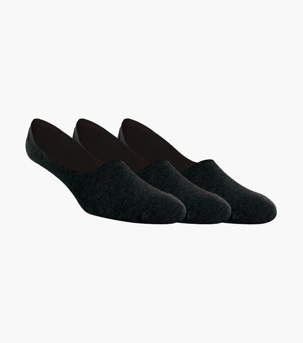 Florsheim 3-Pack Hidden Socks Mens Big + Tall No Show Socks