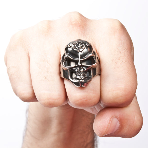 New Rock M-SKULLRING-S1