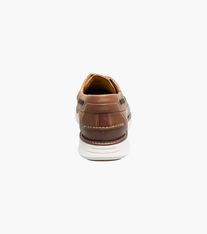 Florsheim Launch Moc Toe Elastic Lace Boat Shoe