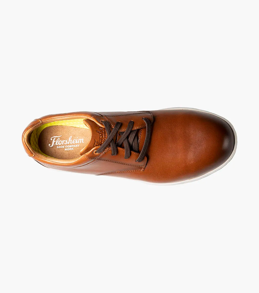 Florsheim Crossover Work Steel Toe Plain Toe Oxford