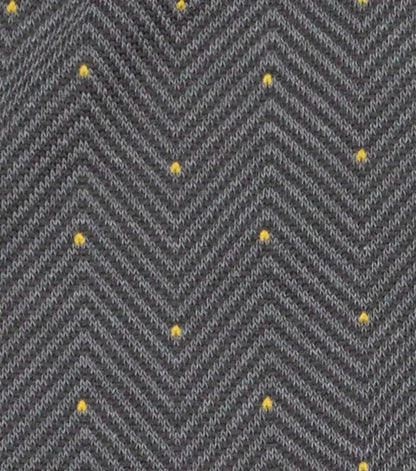 Florsheim Herringbone Dot Mens Crew Dress Socks