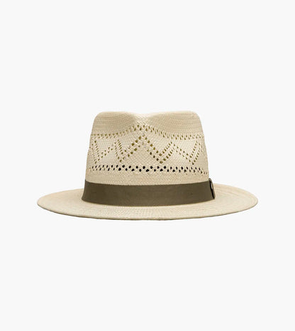 Florsheim Haury Fedora Toyo Pinch Front Hat
