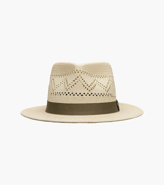 Florsheim Haury Fedora Toyo Pinch Front Hat