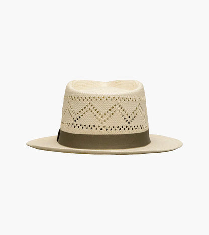 Florsheim Haury Fedora Toyo Pinch Front Hat