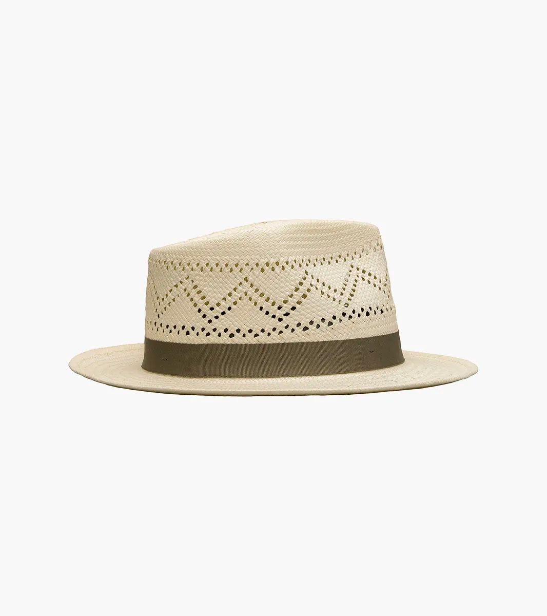 Florsheim Haury Fedora Toyo Pinch Front Hat
