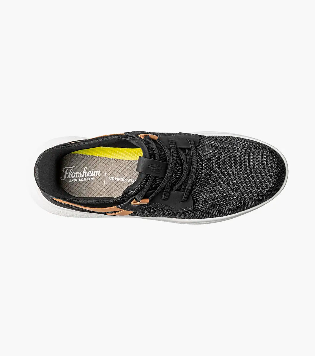 Florsheim Fleet Knit Elastic Lace Slip On Sneaker