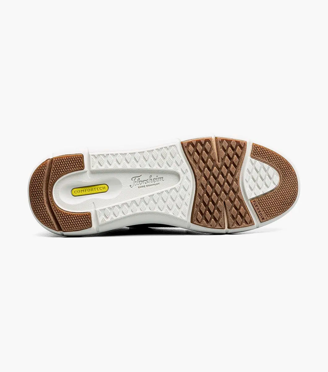 Florsheim Fleet Knit Elastic Lace Slip On Sneaker