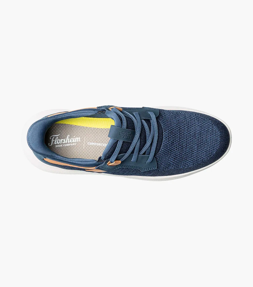 Florsheim Fleet Knit Elastic Lace Slip On Sneaker