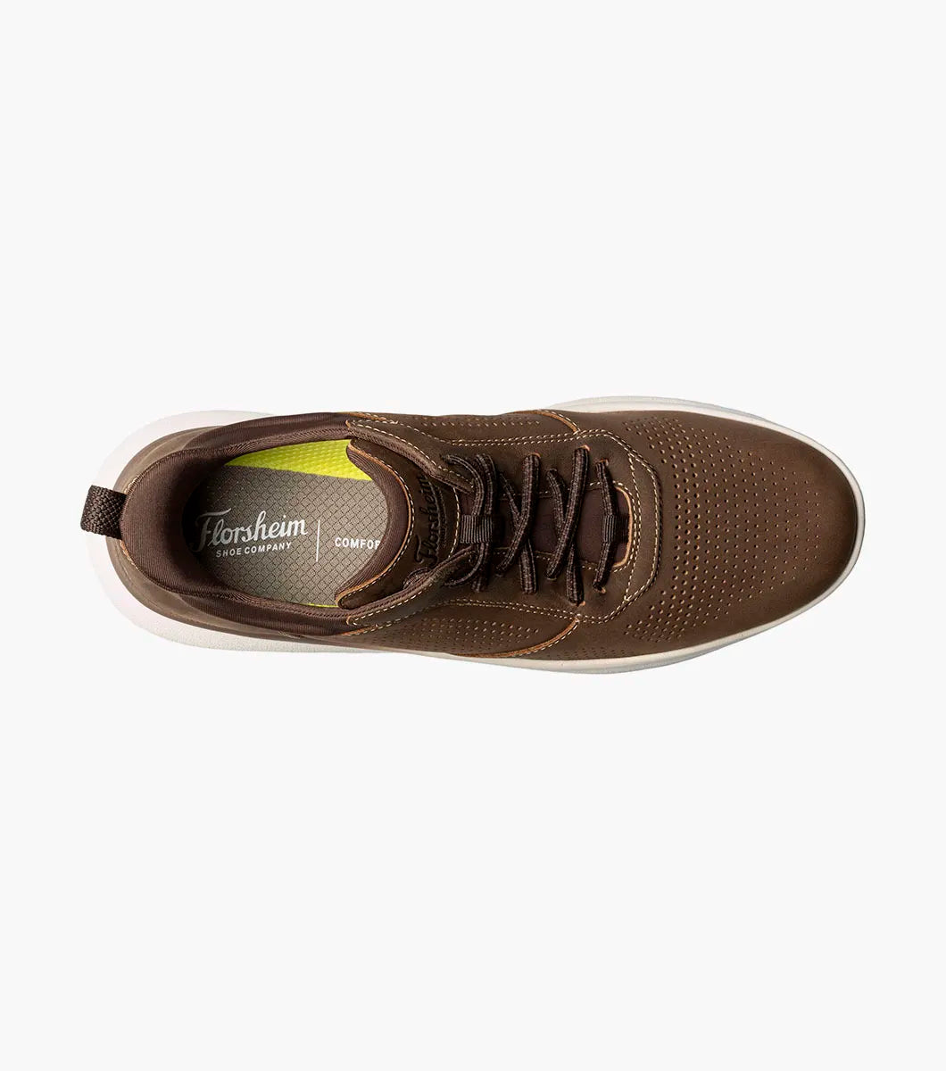 Florsheim Fleet Perf Toe Elastic Lace Sneaker