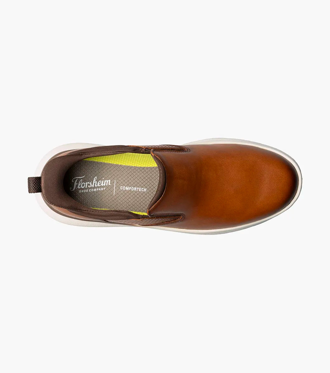 Florsheim Fleet Plain Toe Slip On Sneaker