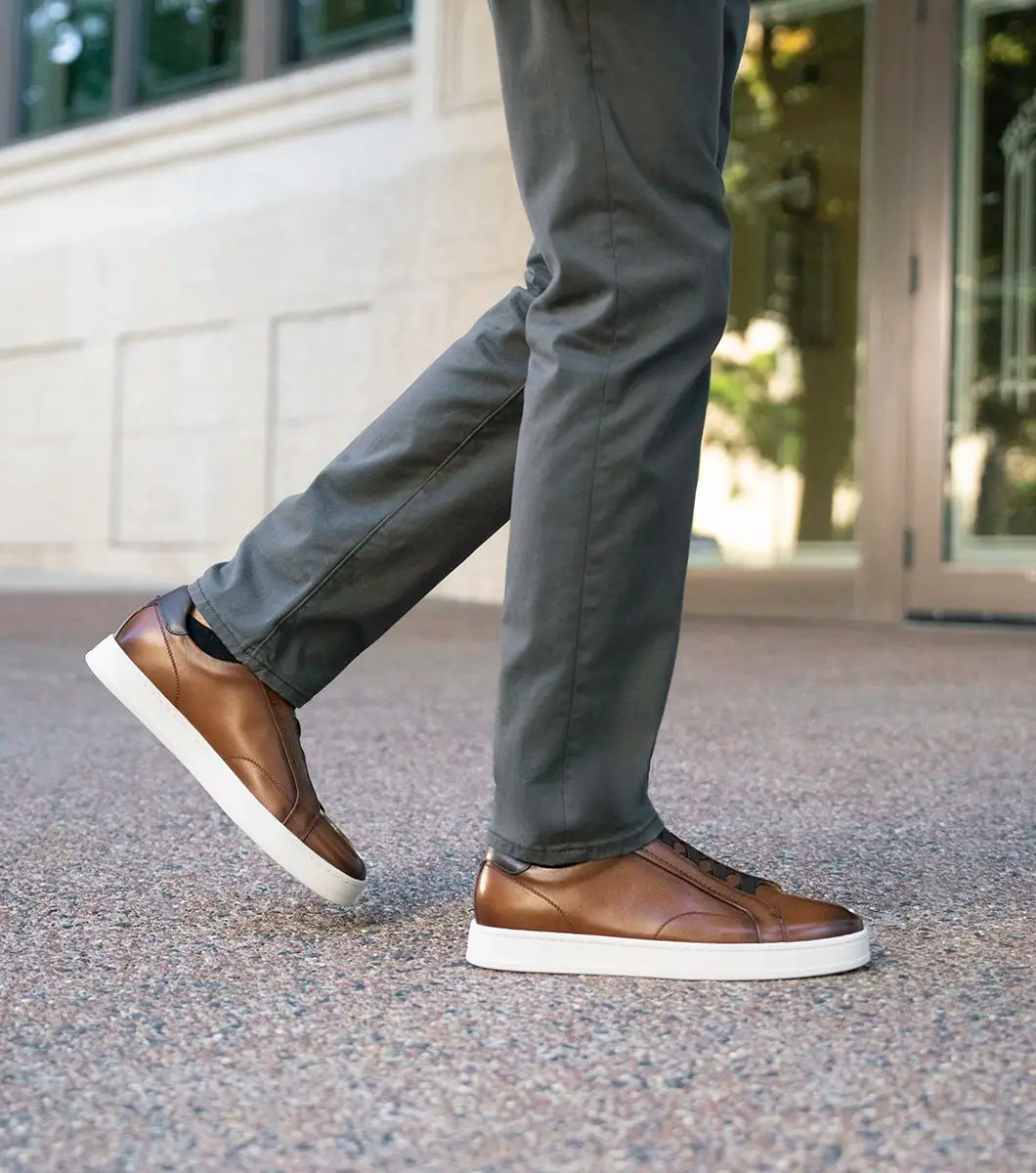 Florsheim Monopoli Elastic Lace To Toe Sneaker