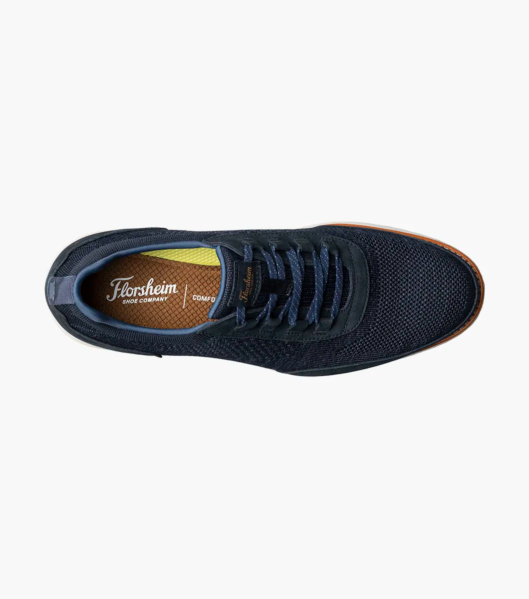 Florsheim Launch Knit Elastic Lace Moc Toe Slip On