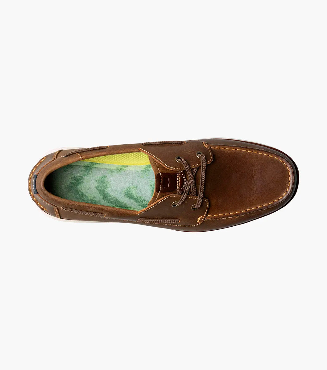 Florsheim Tropics Elastic Lace Moc Toe Boat Shoe
