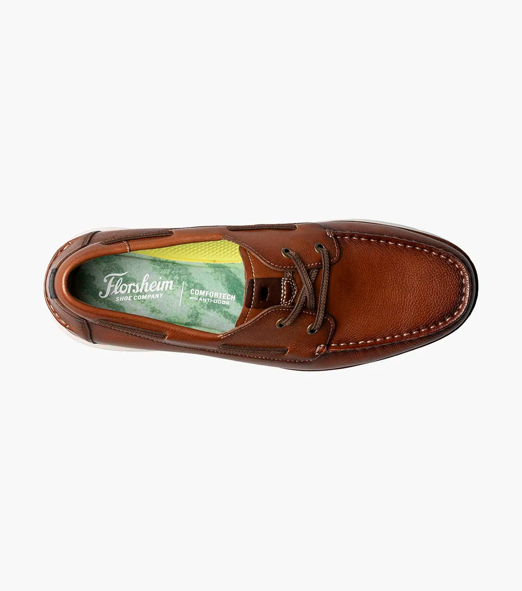 Florsheim Tropics Elastic Lace Moc Toe Boat Shoe