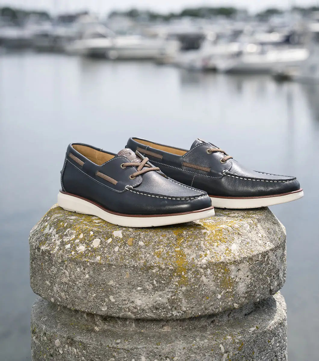 Florsheim Tropics Elastic Lace Moc Toe Boat Shoe