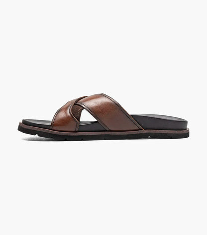 Florsheim Bayside Cross Strap Slide Sandal