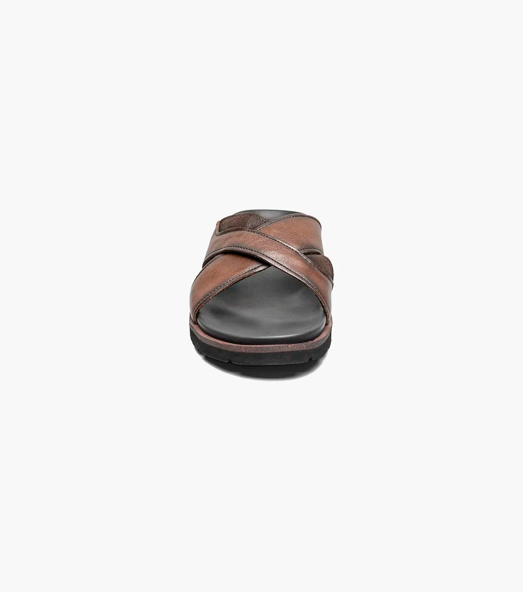 Florsheim Bayside Cross Strap Slide Sandal