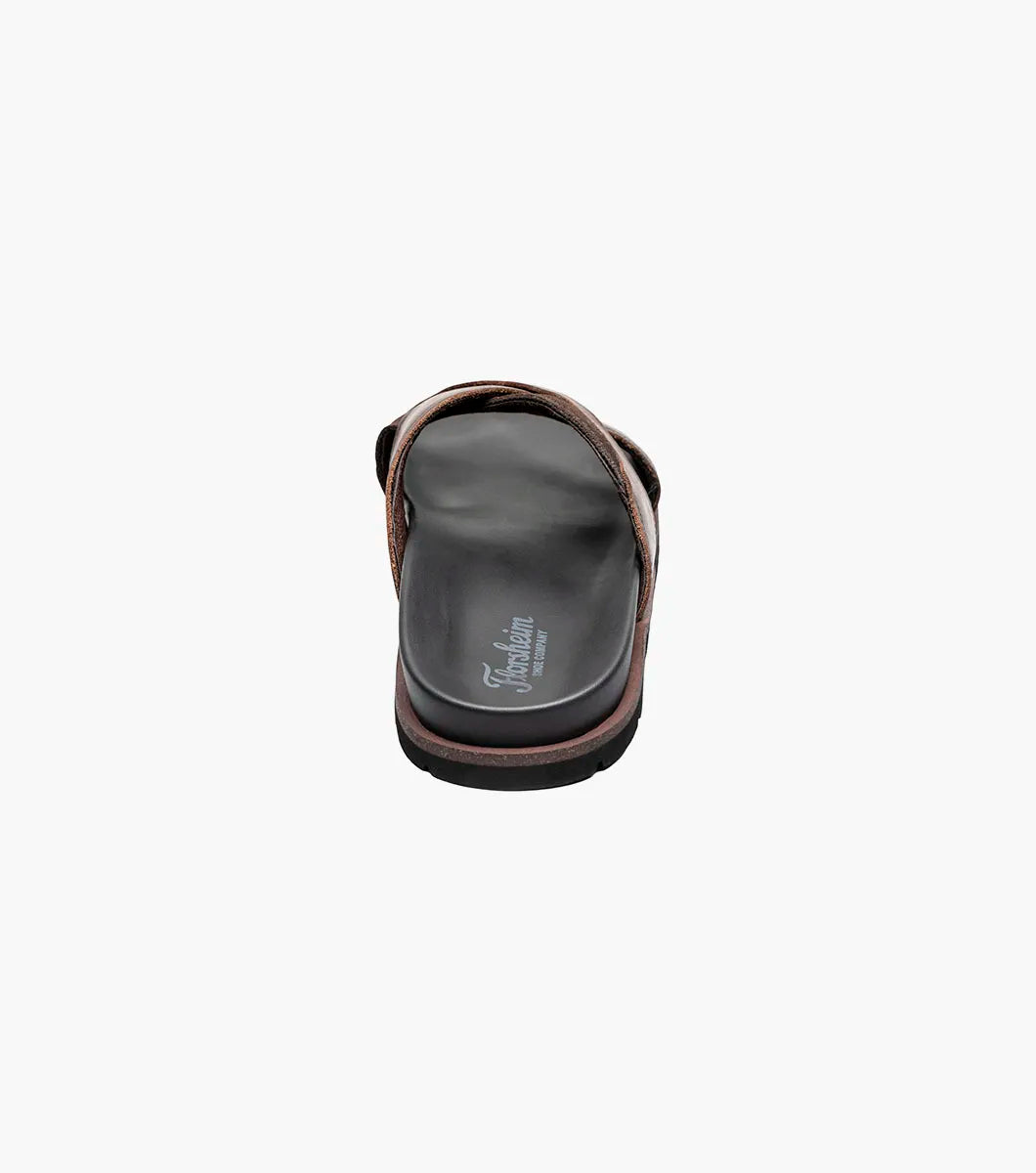 Florsheim Bayside Cross Strap Slide Sandal