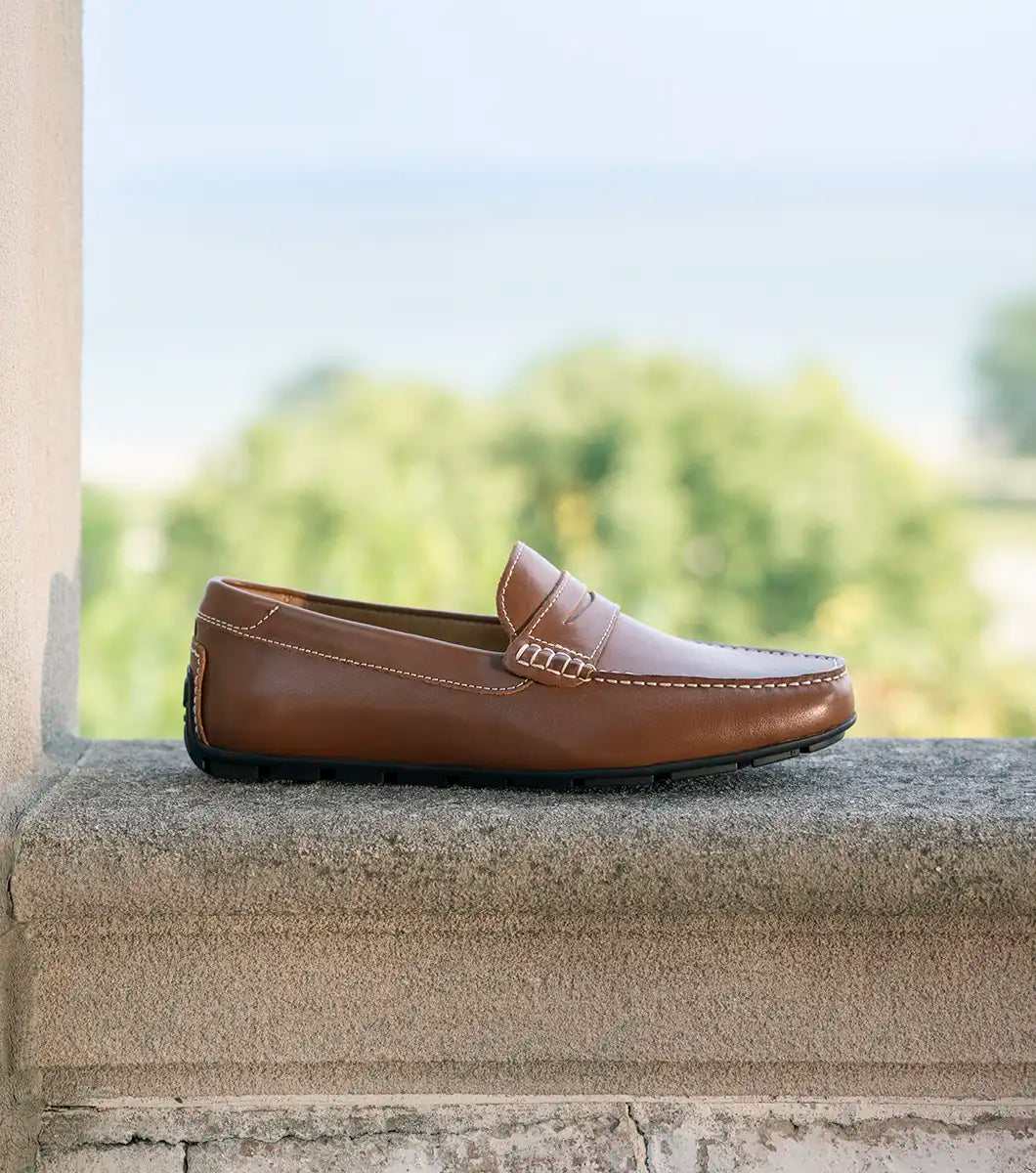 Florsheim Motor Smooth Moc Toe Penny Driver