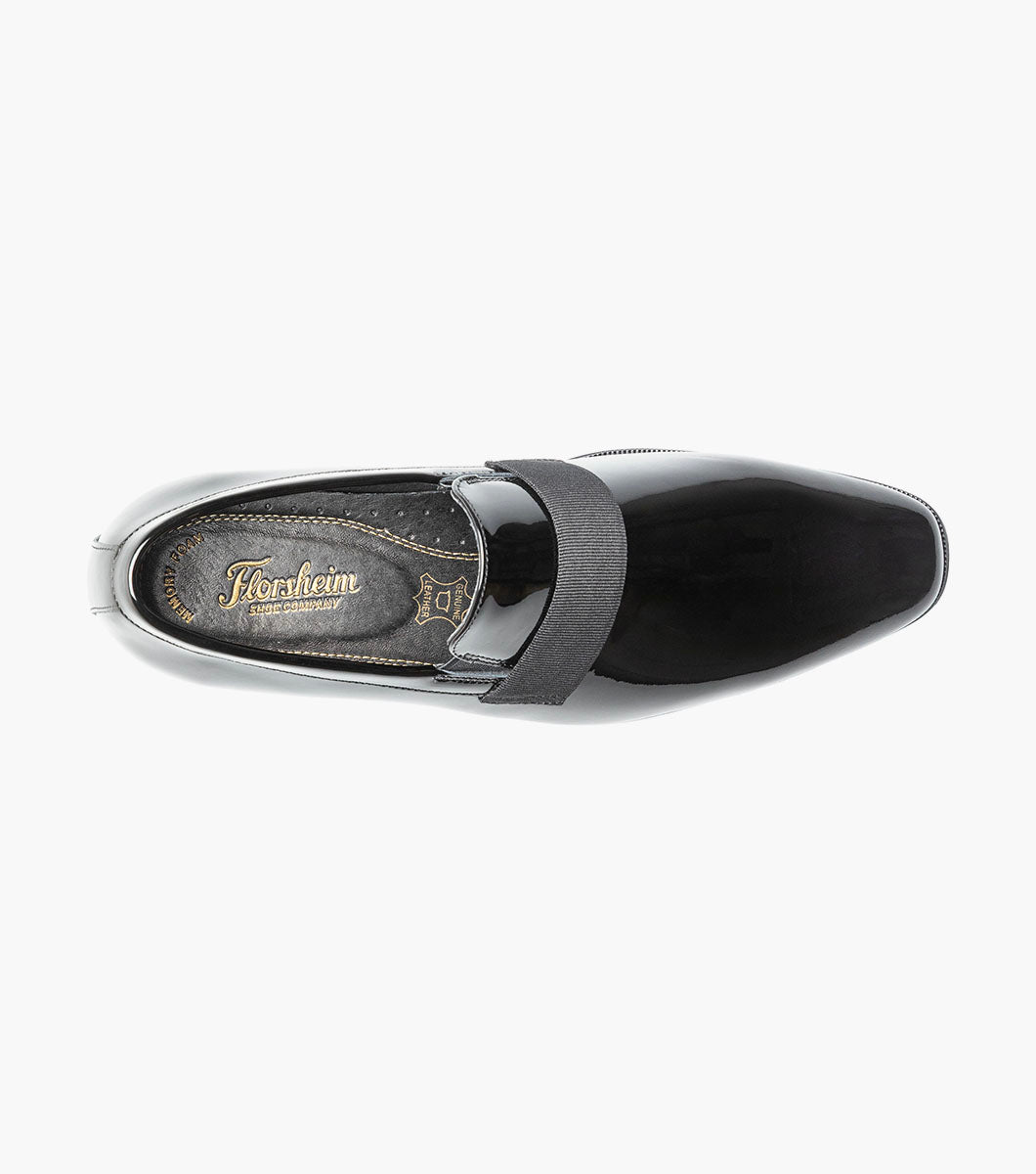 Florsheim Tux Plain Toe Strap Slip On