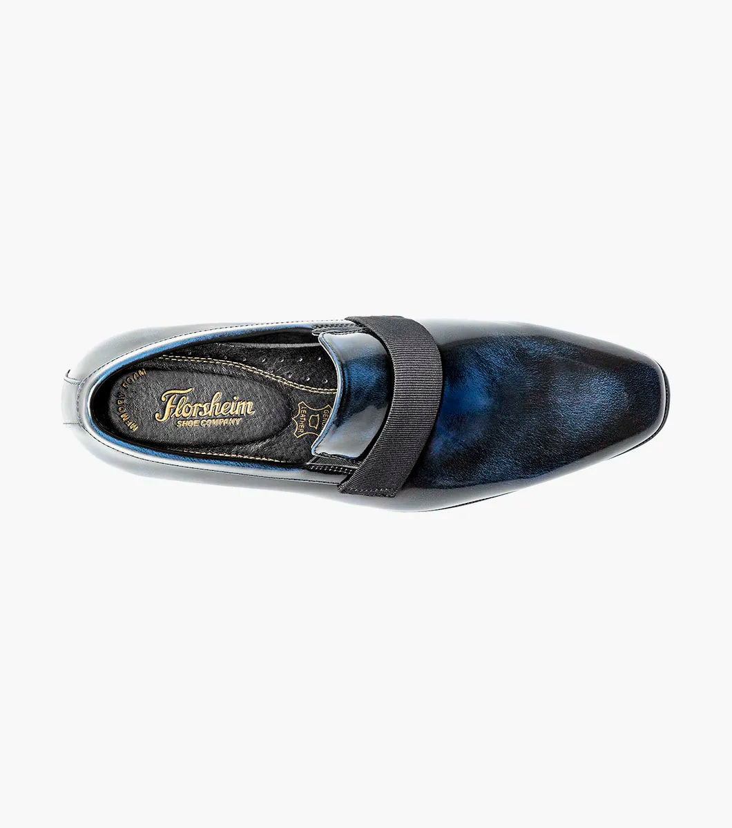Florsheim Tux Plain Toe Strap Slip On