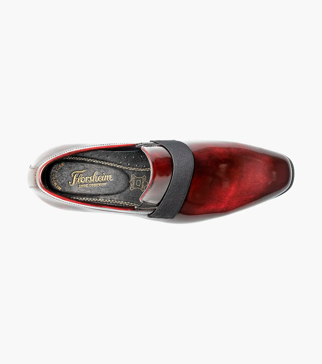 Florsheim Tux Plain Toe Strap Slip On