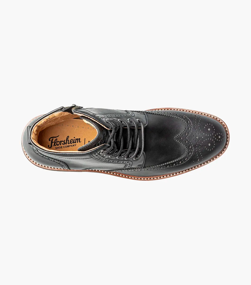 Florsheim Redford Wingtip Lace Up Boot
