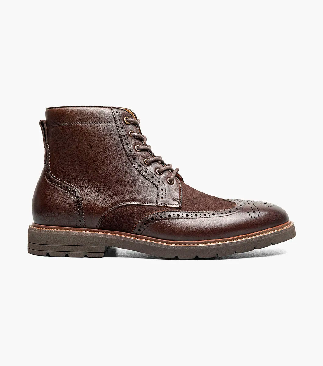 Florsheim Redford Wingtip Lace Up Boot