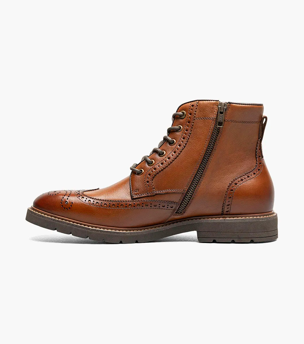 Florsheim Redford Wingtip Lace Up Boot