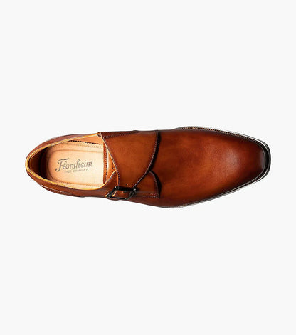 Florsheim Sorrento Plain Toe Single Monk Strap