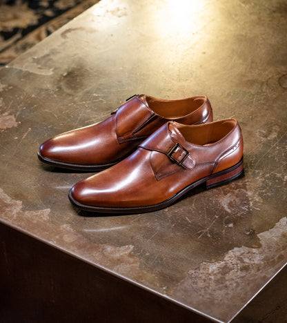 Florsheim Sorrento Plain Toe Single Monk Strap