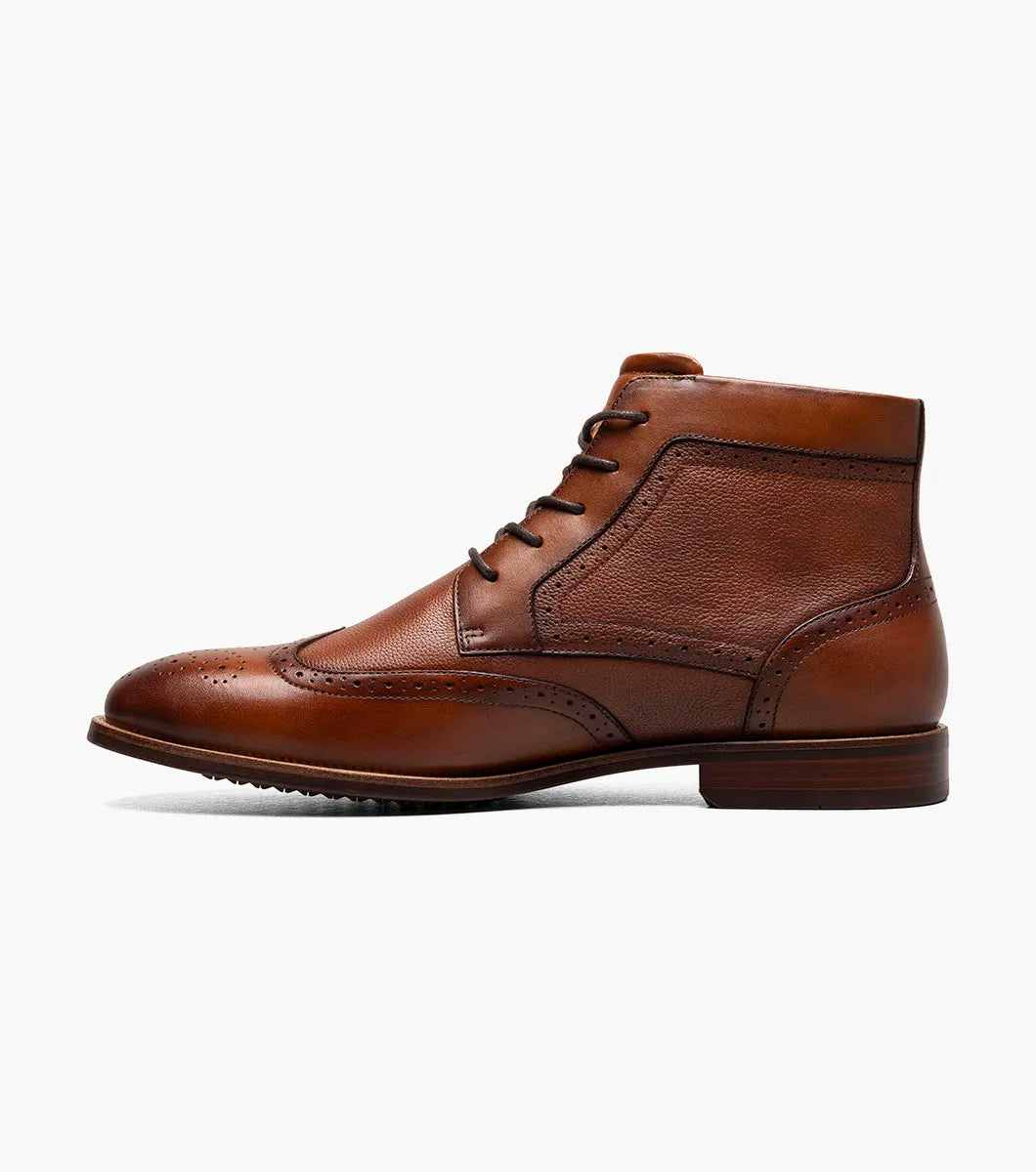 Florsheim Rucci Wingtip Lace Up Boot
