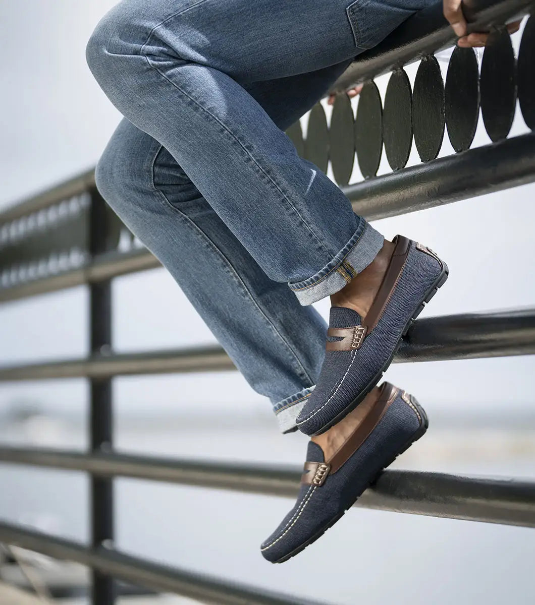 Florsheim Motor Knit Moc Toe Penny Driver