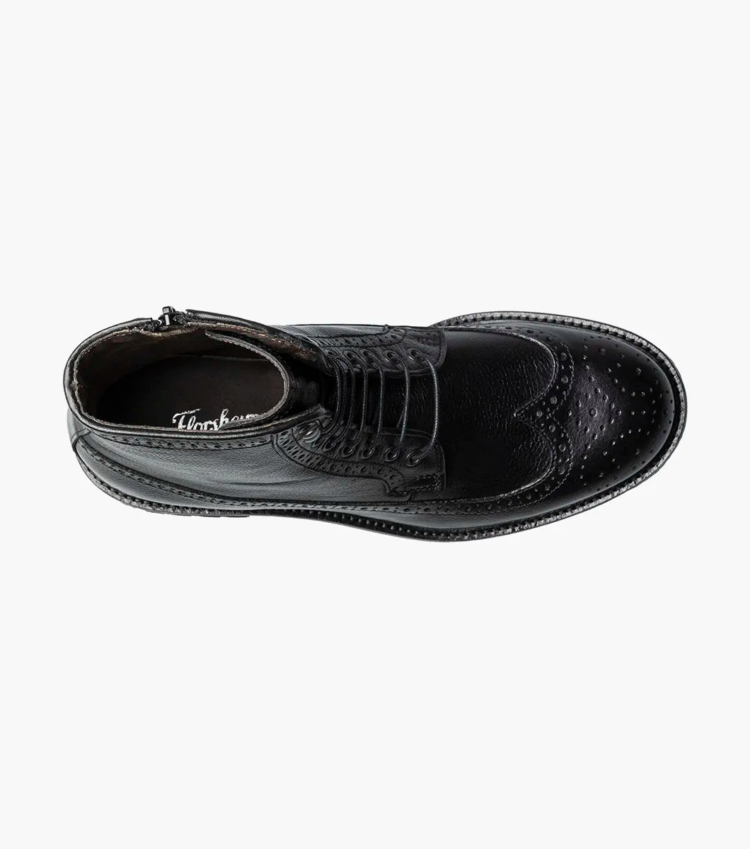 Florsheim Laredo Wingtip Lace Up Boot