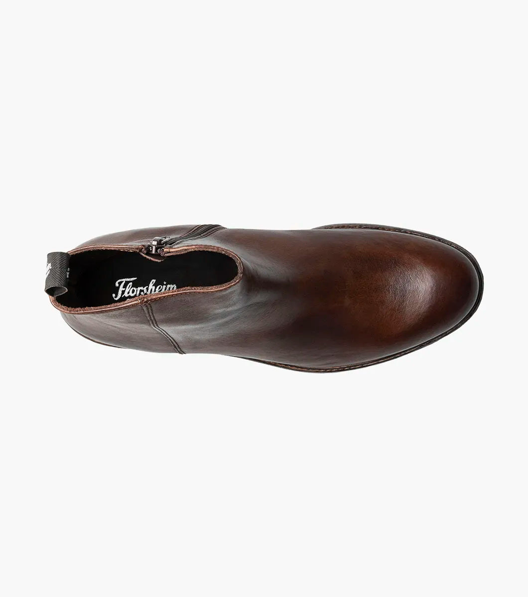 Florsheim Orlando Plain Toe Zip Boot