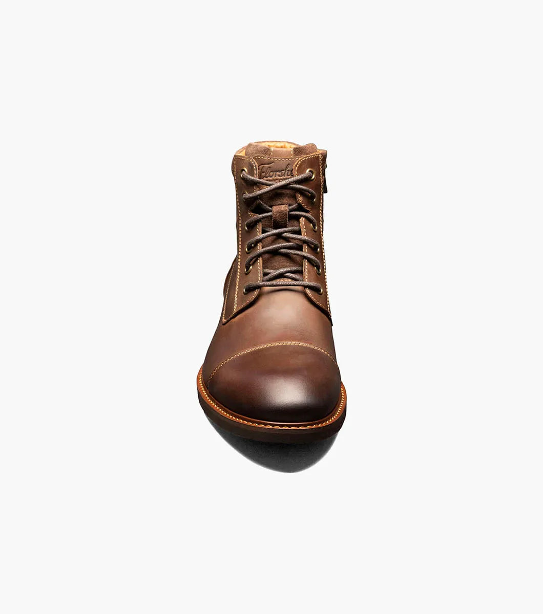 Florsheim Lodge Cap Toe Lace Boot
