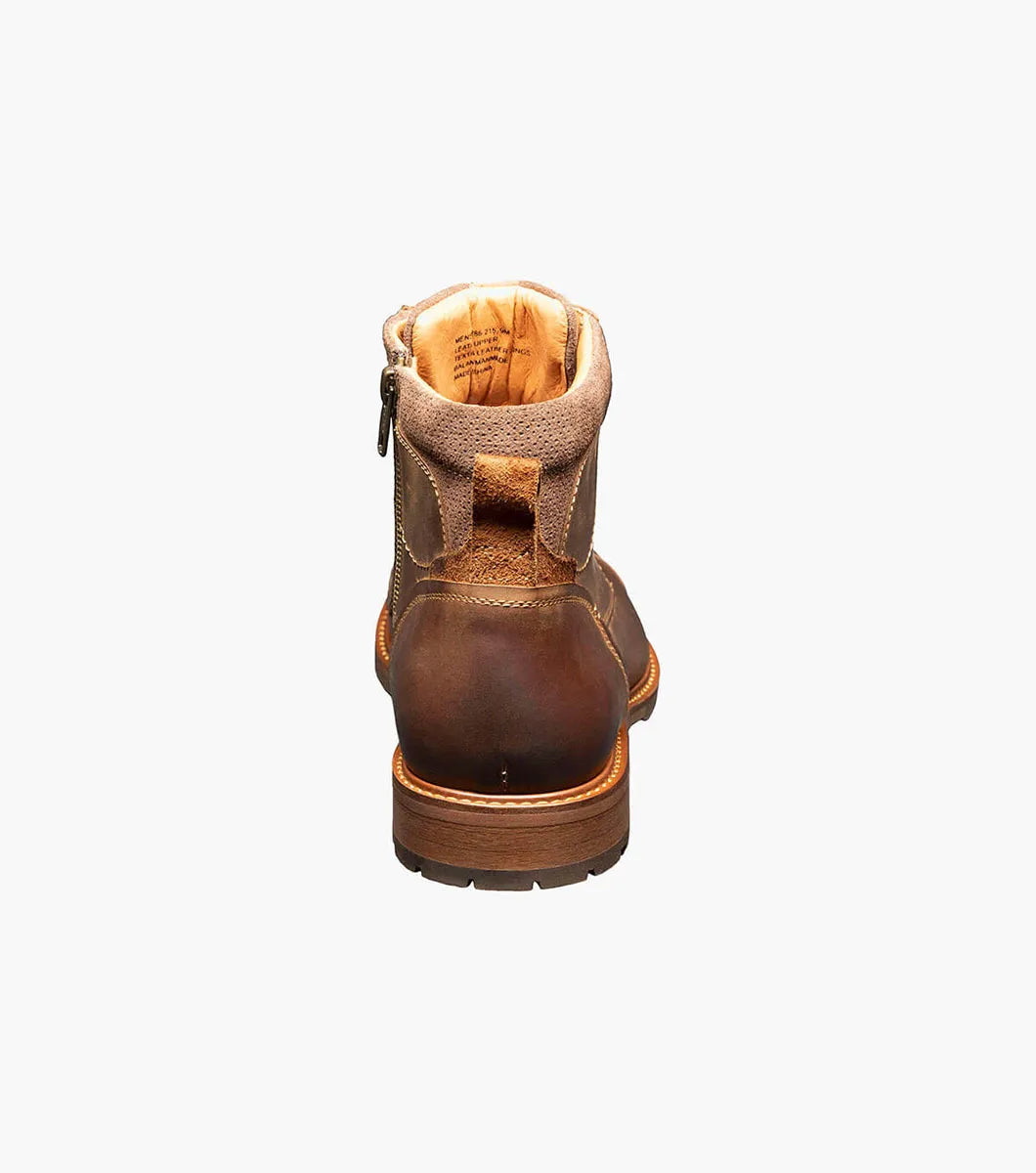 Florsheim Lodge Cap Toe Lace Boot