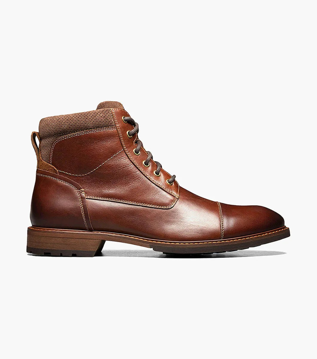 Florsheim Lodge Cap Toe Lace Boot