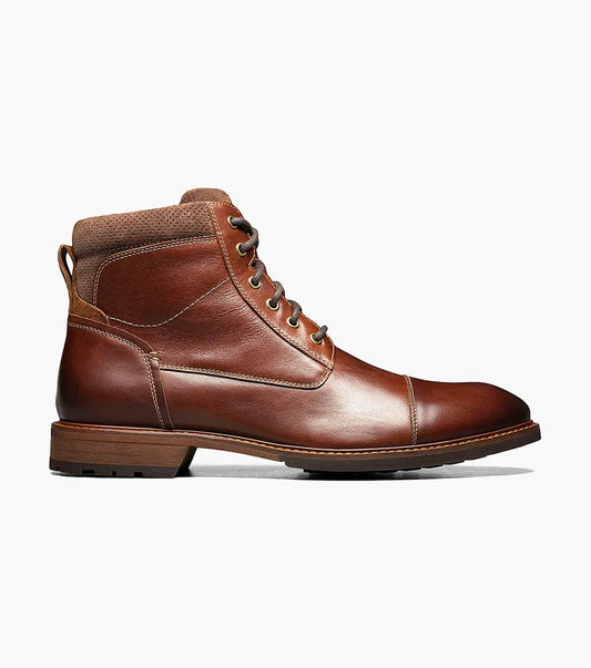 Florsheim Lodge Cap Toe Lace Boot