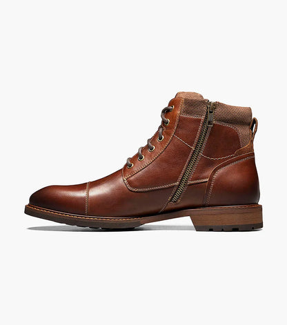 Florsheim Lodge Cap Toe Lace Boot