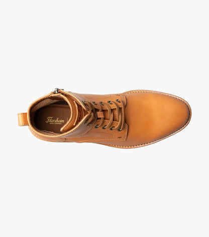 Florsheim Renegade Lux Plain Toe Lace Up Boot