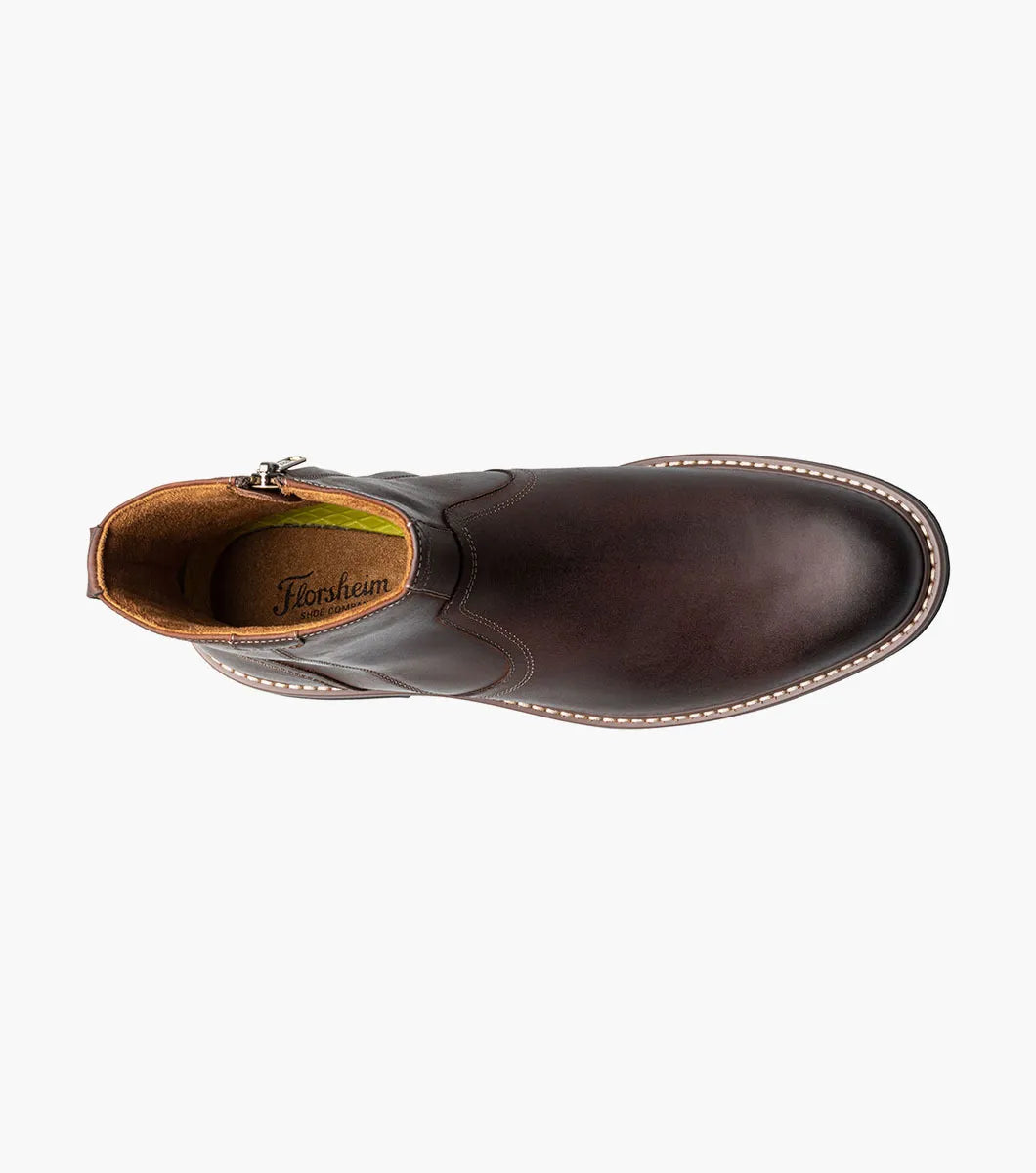 Florsheim Norwalk Plain Toe Side Zip Boot