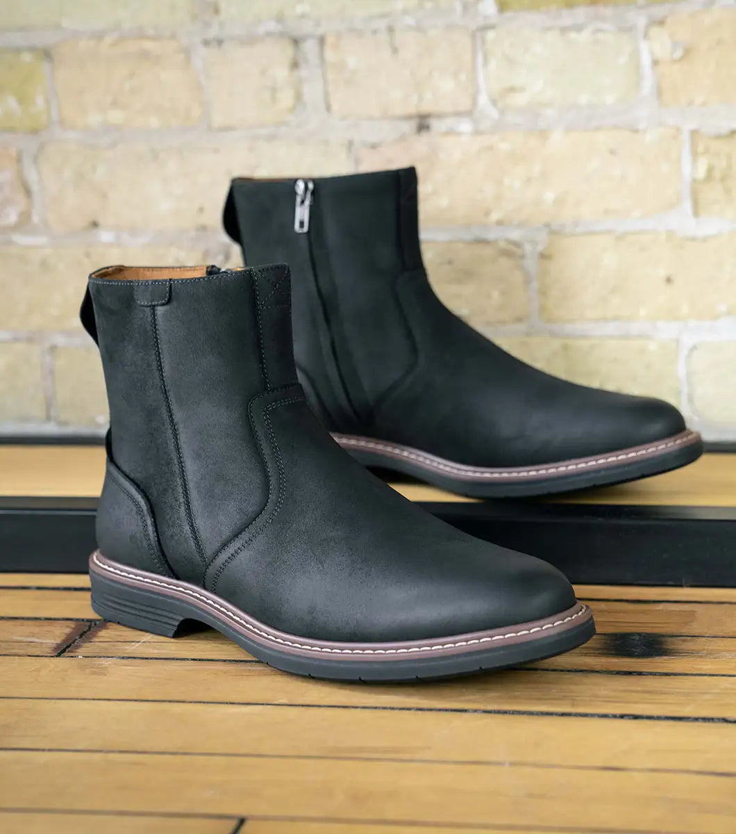 Florsheim Norwalk Plain Toe Side Zip Boot