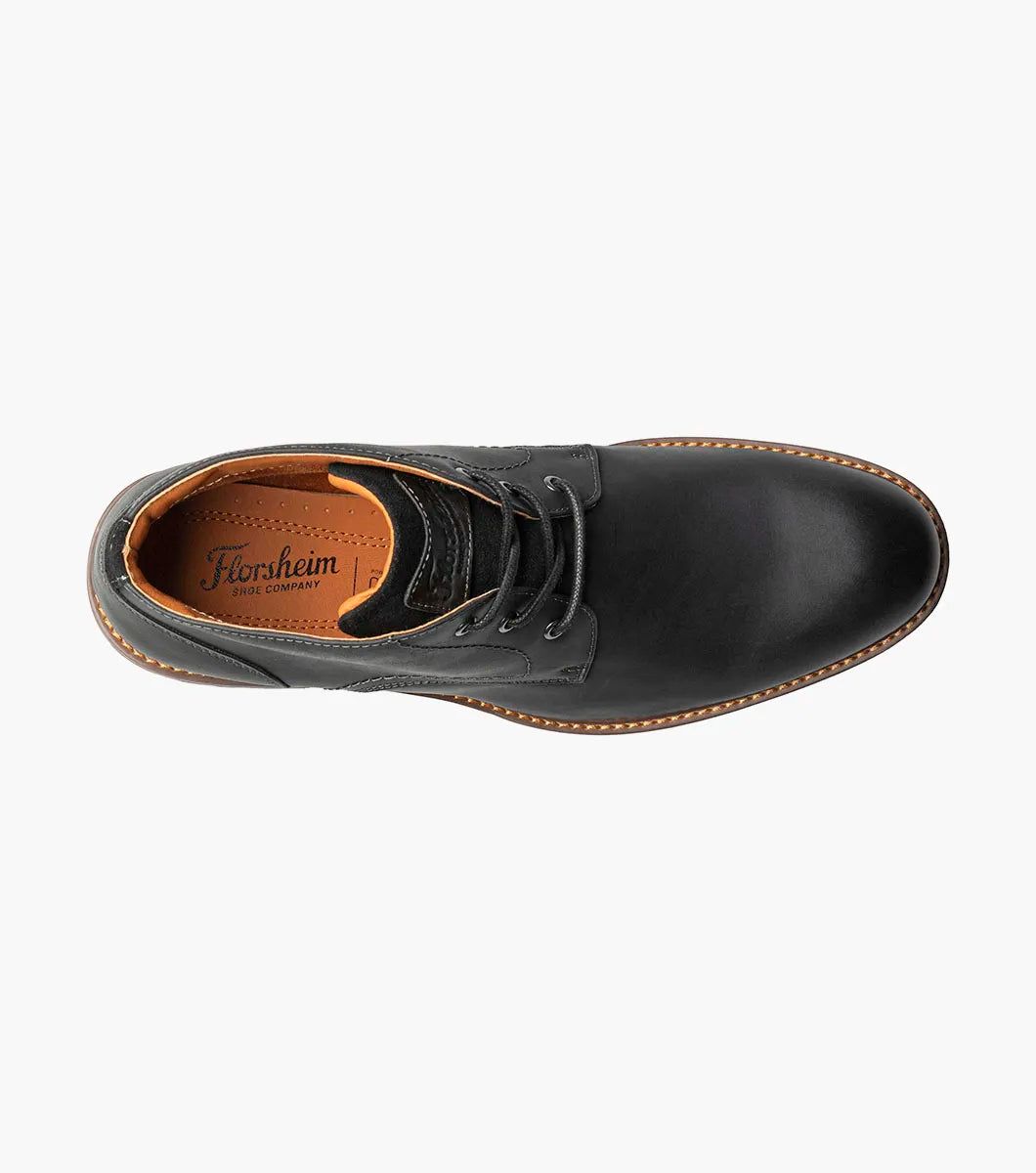 Florsheim Lodge Plain Toe 3-Eye Chukka Boot