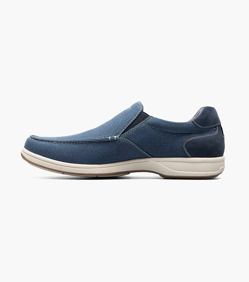 Florsheim Lakeside Canvas Moc Toe Slip On