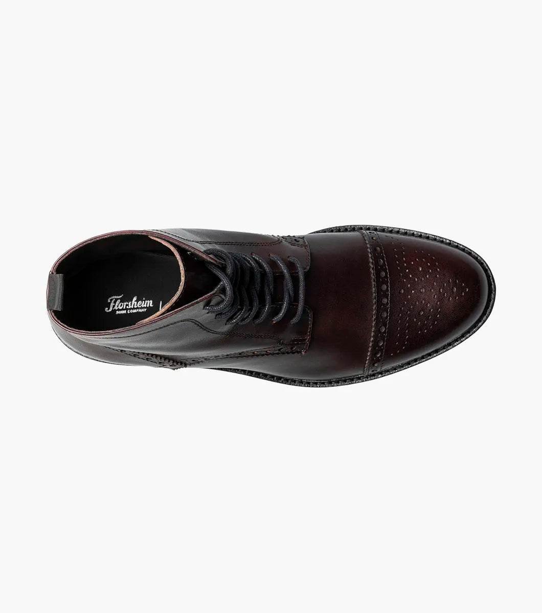 Florsheim Giotto Cap Toe Lace Up Boot