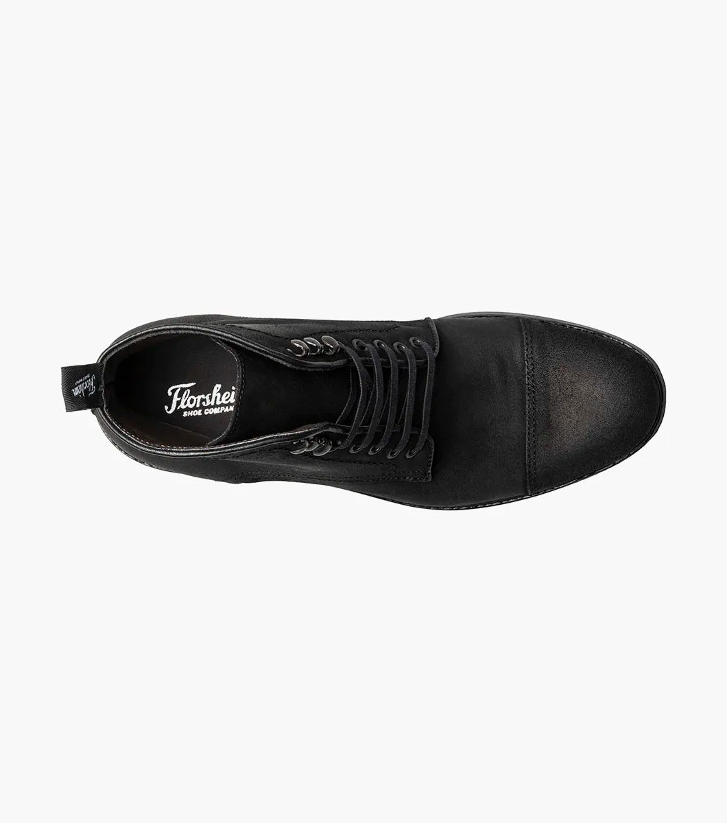 Florsheim Orlando Cap Toe Lace Up Boot