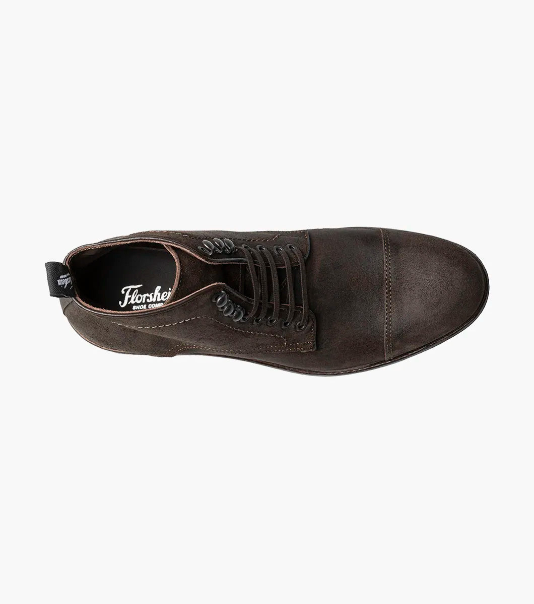 Florsheim Orlando Cap Toe Lace Up Boot