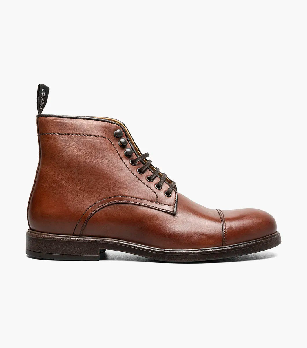 Florsheim Orlando Cap Toe Lace Up Boot