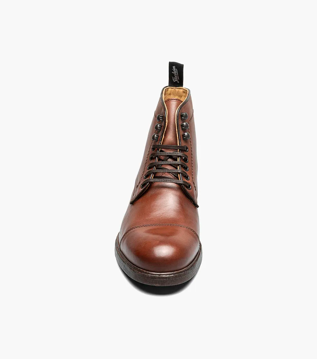 Florsheim Orlando Cap Toe Lace Up Boot